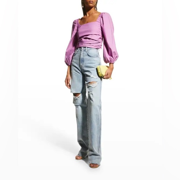 Veronica Beard Purple Top NWT - Picture 3 of 11